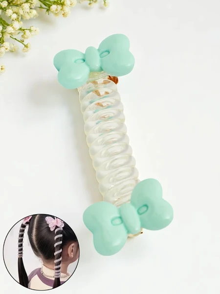Royalfashion Гумка для волосся спіральна з бантиком Bow Twist