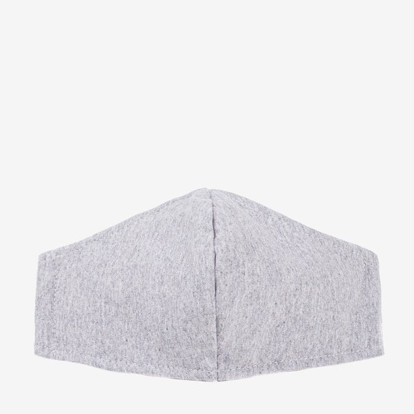 Сіра 3-шарова маска для обличчя - Маски