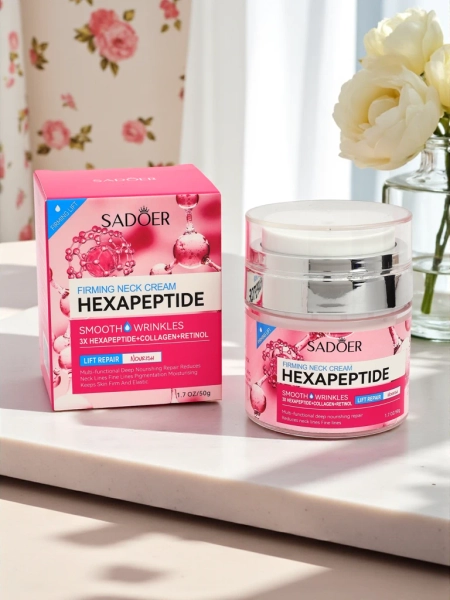 Sadoer Neptunia Hexapeptide Collagen Retinol Lifting Крем для Шиї 50ml