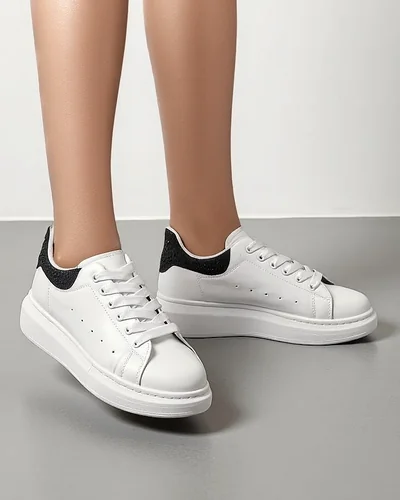 Женские спортивные кроссовки Royalfashion с блестками Ellefa