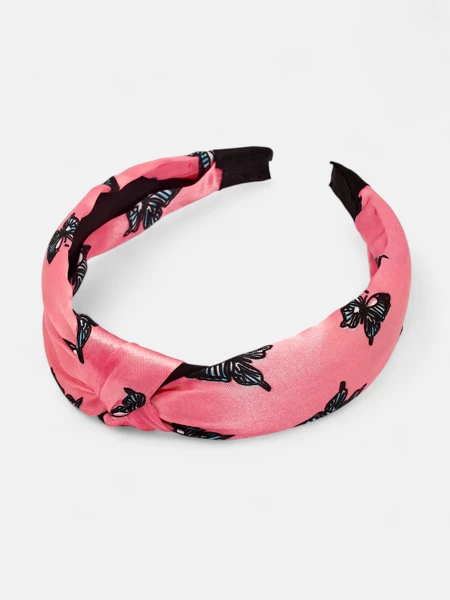 Royalfashion Ободок для волос в клетку с бабочками Butterfly Weave