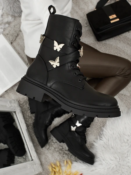 Женские ботинки-рабочие Motill с украшениями