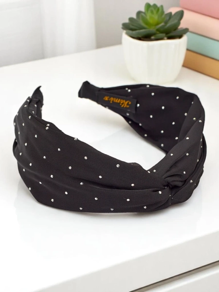 Royalfashion Shine Twist Ободок с кристаллами