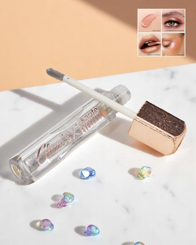 Блискуча рідка тінь для повік у кольорі Срібло