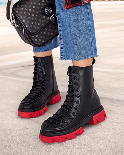 Royalfashion Женские ботинки на шнуровке Xorri