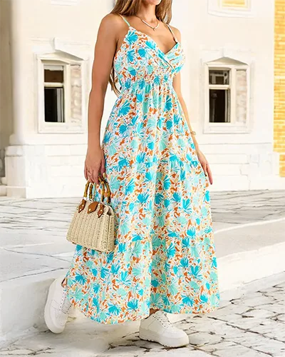 Royalfashion Женское хлопковое платье-миди