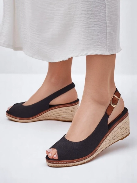 Классические женские босоножки на платформе без носков Tafenis