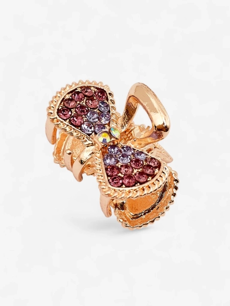 Royalfashion Заколка для волосся з кристалами, що виблискують Twirl