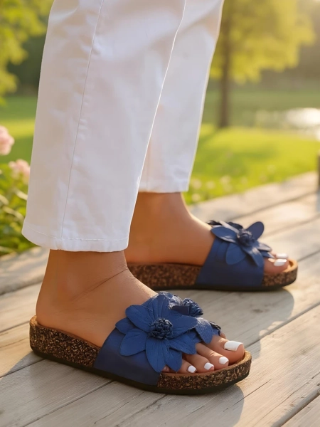 Royalfashion Женские сандалии с цветами Foules