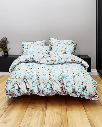 Royalfashion Взірчаста постільна білизна 160x200 набір 4 ШТУКИ