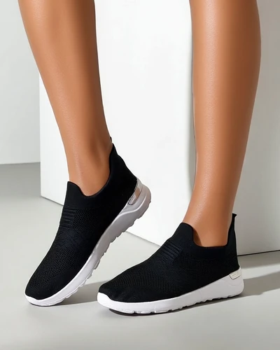 Royalfashion Жіночі текстильні спортивні черевики без шнурків Satet