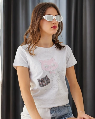 Royalfashion Женская хлопковая блуза