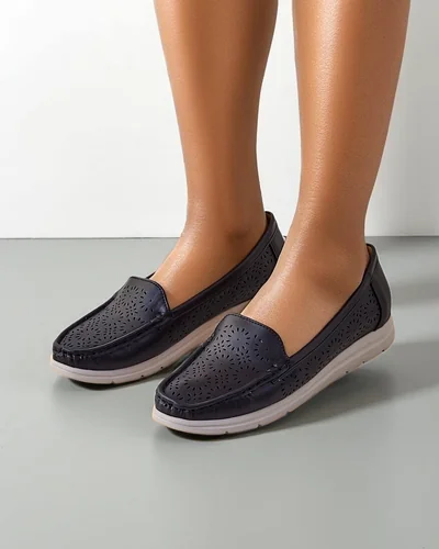 Легкие перфорированные мокасины Royalfashion для женщин Besset