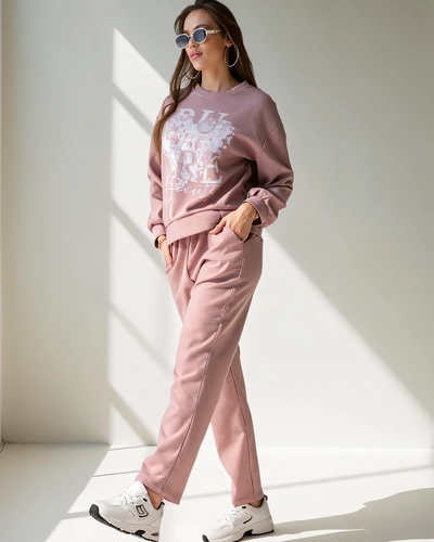 Royalfashion Женский вискозный комплект с принтом