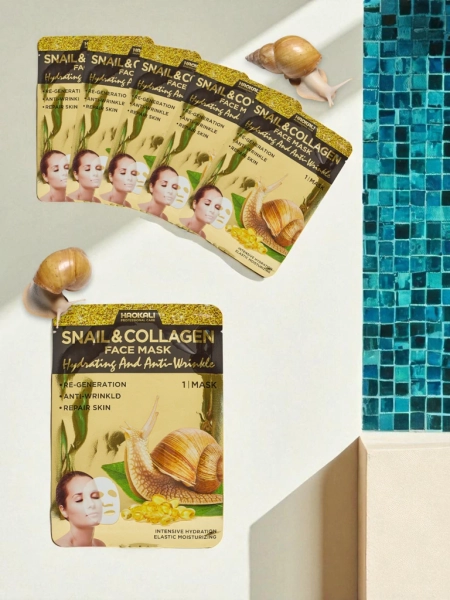 HydraVenus Collagen Snail Mask – інтенсивне зволоження та регенерація шкіри