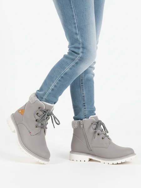 Серые детские ботинки Tiptop