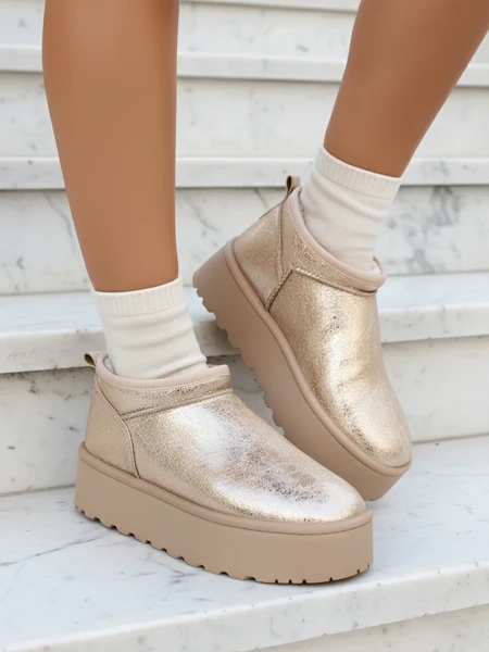 Royalfashion Женские короткие сапоги a'la snow boots Ozozi