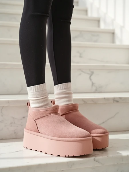 Royalfashion Женские короткие сапоги a'la snow boots Ozozi