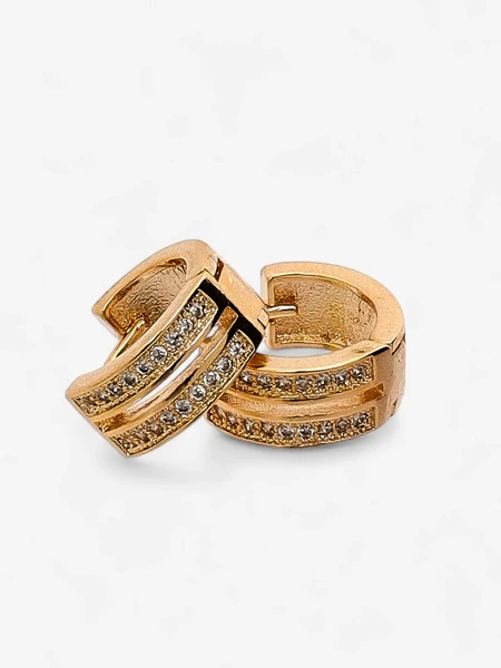 Royalfashion Жіночі сережки з кубічним цирконієм