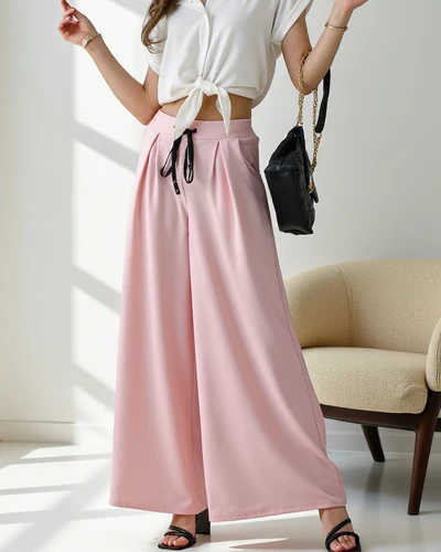 Royalfashion Широкі жіночі брюки