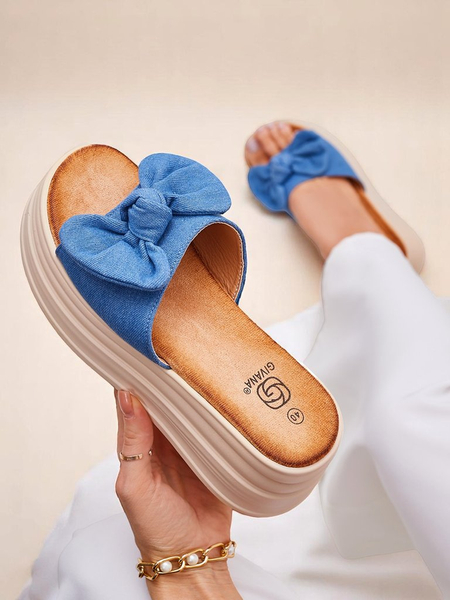 Royalfashion Женские шлепанцы на платформе Givan