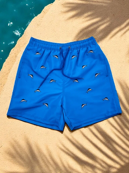 Royalfashion Мужские спортивные шорты с защитной сеткой