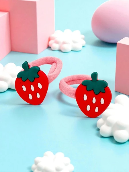 Royalfashion Резинки для волос с фруктовым мотивом Fruity Bloom