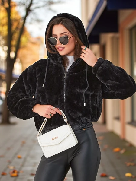 Женская куртка Royalfashion из искусственного меха