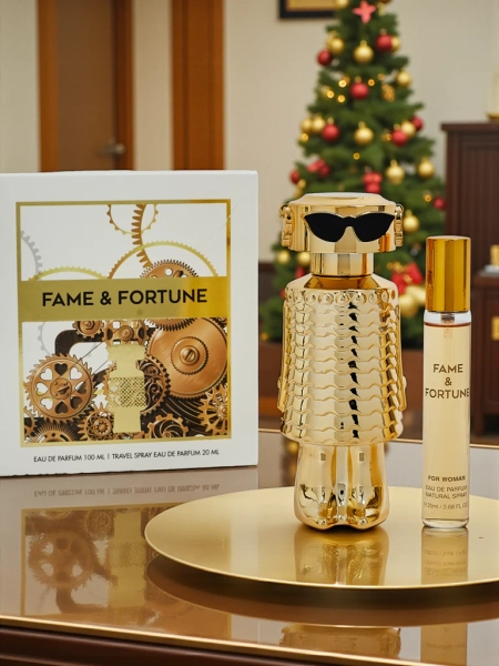 Набір Inspirowana Damska woda perfumowana oraz perfumetka Fame Gold