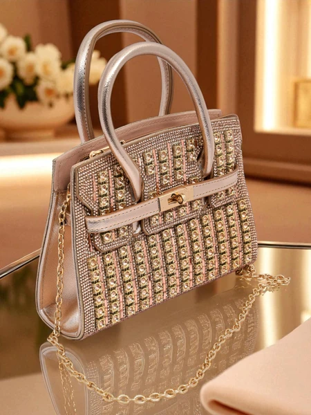 Royalfashion Копертова жіноча сумочка з цирконами Seren Voux