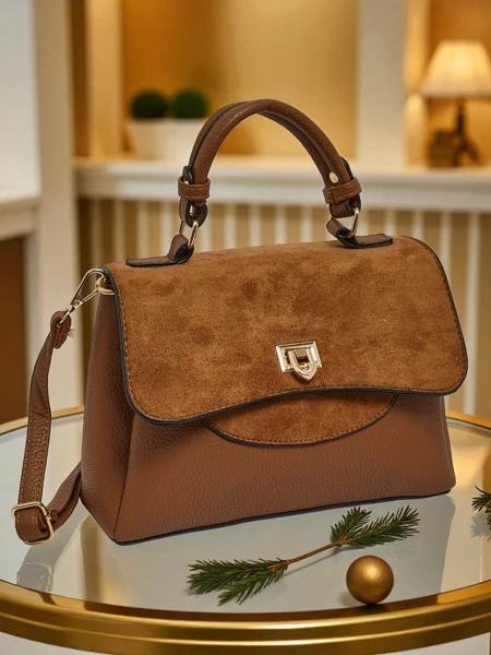 Маленька жіноча сумочка з екошкіри Aurella