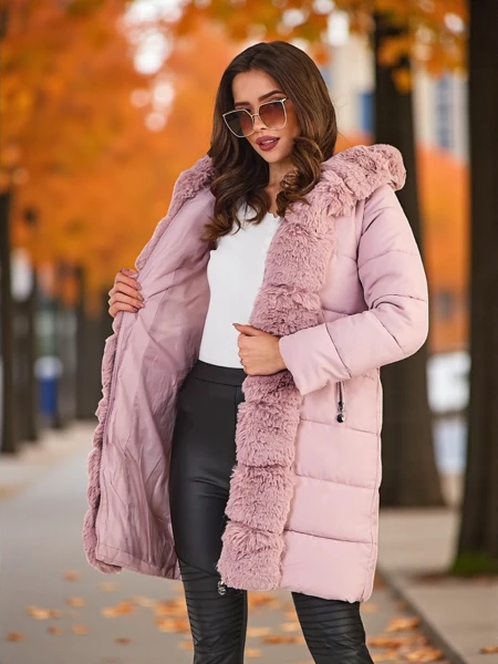 Женская куртка Royalfashion с отстегивающимися рукавами