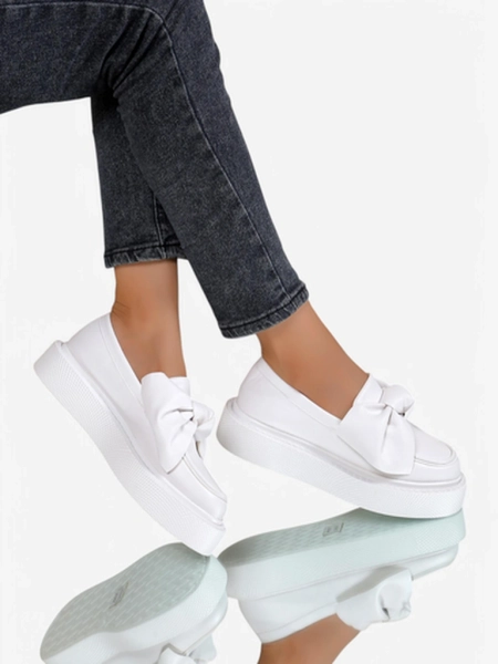 Royalfashion Елегантні жіночі мокасини з бантом Ortto