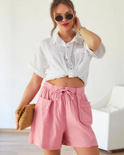 Royalfashion Хлопковые женские шорты