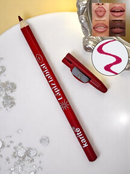 Олівець для губ із точилкою відтінку Deep Rose Nougat