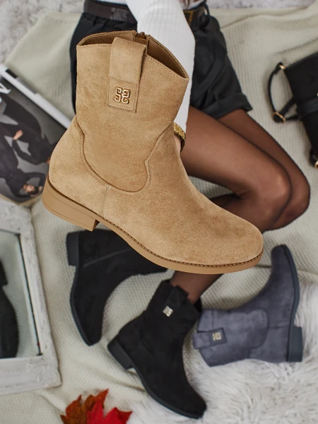 Женские ботинки из эко-замши Kelmoria