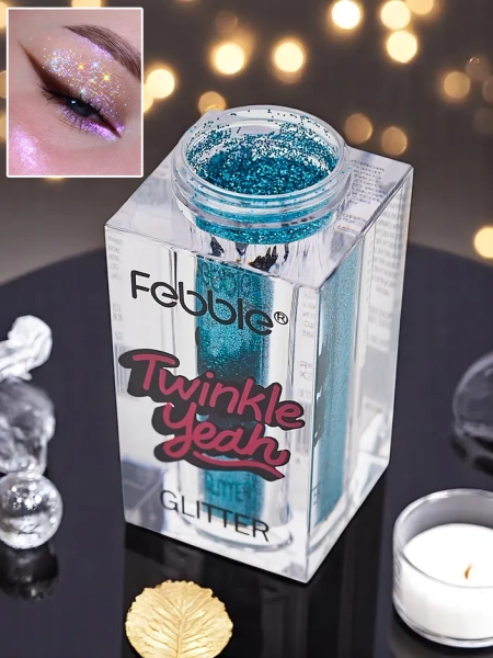 Блеск для лица и тела Twinkle Yeah Turquoise