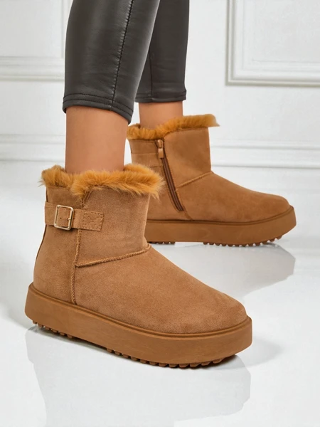 Royalfashion Короткі жіночі черевики a'la снігоходи Aurelia Classico