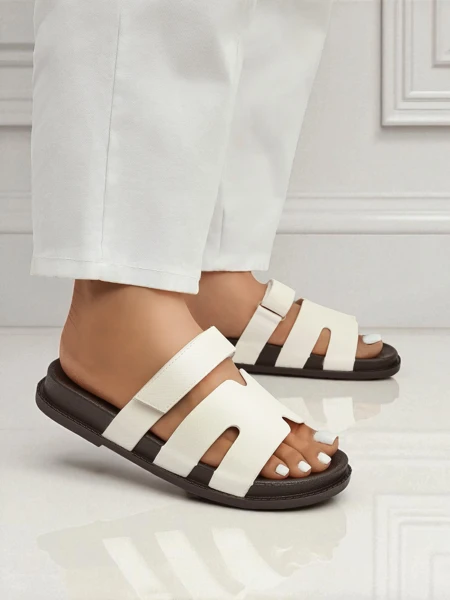 Royalfashion жіночі тапочки з екошкіри ReppiFlex