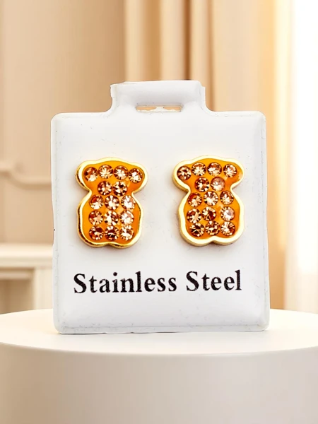 Royalfashion Женские серьги в форме медвежонка