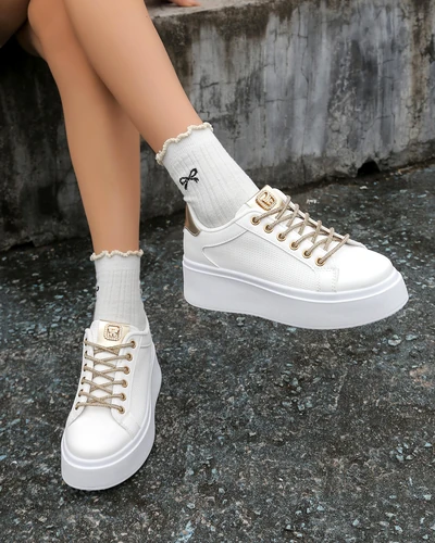 Спортивные кроссовки Royalfashion для женщин с декоративными шнурками Eone