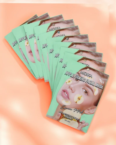 MOIKA Яблочная маска в листах для упругости кожи