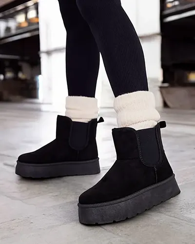 Royalfashion Жіночі короткі черевики Nomas a'la snow boots