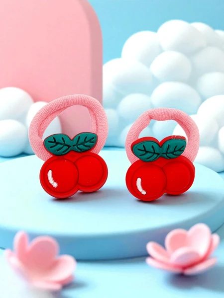 Royalfashion Резинки для волос с фруктовым мотивом Fruity Bloom