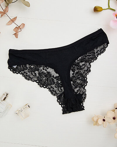 Royalfashion Кружевные женские трусики стринги
