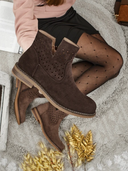 Женские ботильоны из натуральной кожи Rito