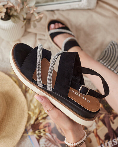 Royalfashion Женские сандалии Obissa на низком каблуке