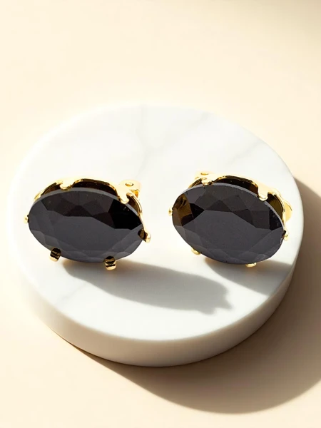 Royalfashion Женские клипсы с кристаллом