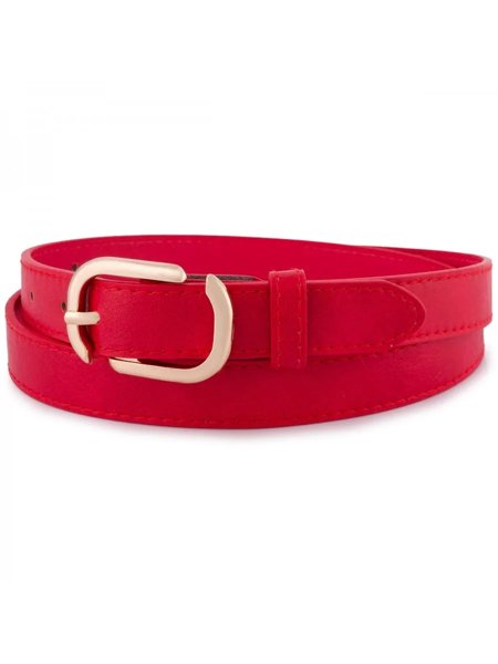 Royalfashion Жіночий вузький ремінь для штанів