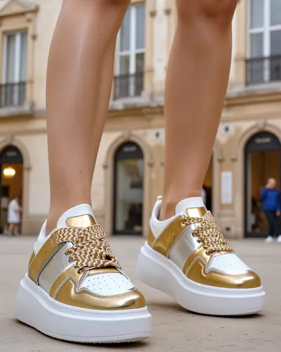 Royalfashion жіночі платформені спортивні кросівки Gevigos